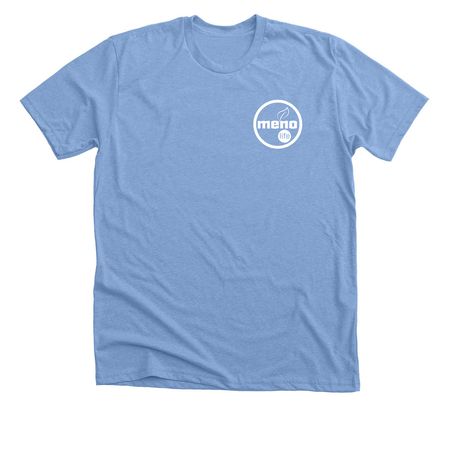 Meno Wear (Definition), a Heather Carolina Blue Premium Unisex Tee