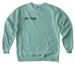 Falmouth Road Race for Live4Evan, a Seafoam Comfort Colors Crewneck Sweatshirt