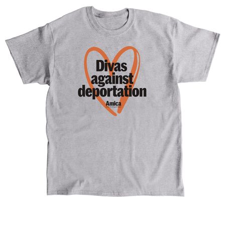 Divas against deportation, a Sport Grey Classic Unisex Tee