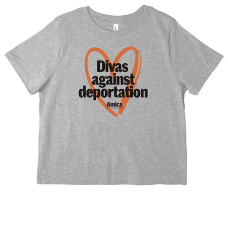 Divas against deportation, a Athletic Heather Women's Heavyweight Tee