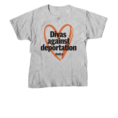 Divas against deportation, a Sport Grey Youth Unisex Tee