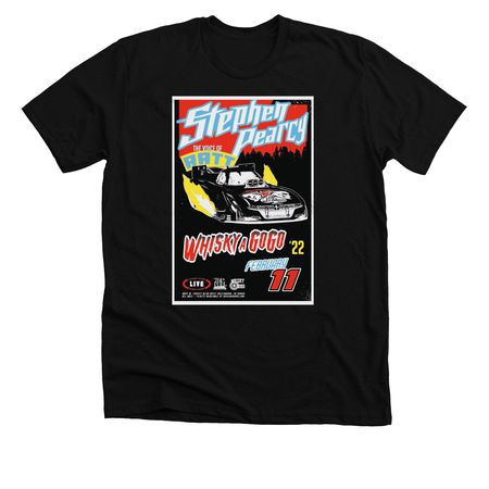 STEPHEN PEARCY and James Day Funny Car Tee&nbsp;, a Solid Black Blend Premium Unisex Tee