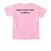 wildin' out, a Blossom Comfort Colors Youth Tee (back-view)