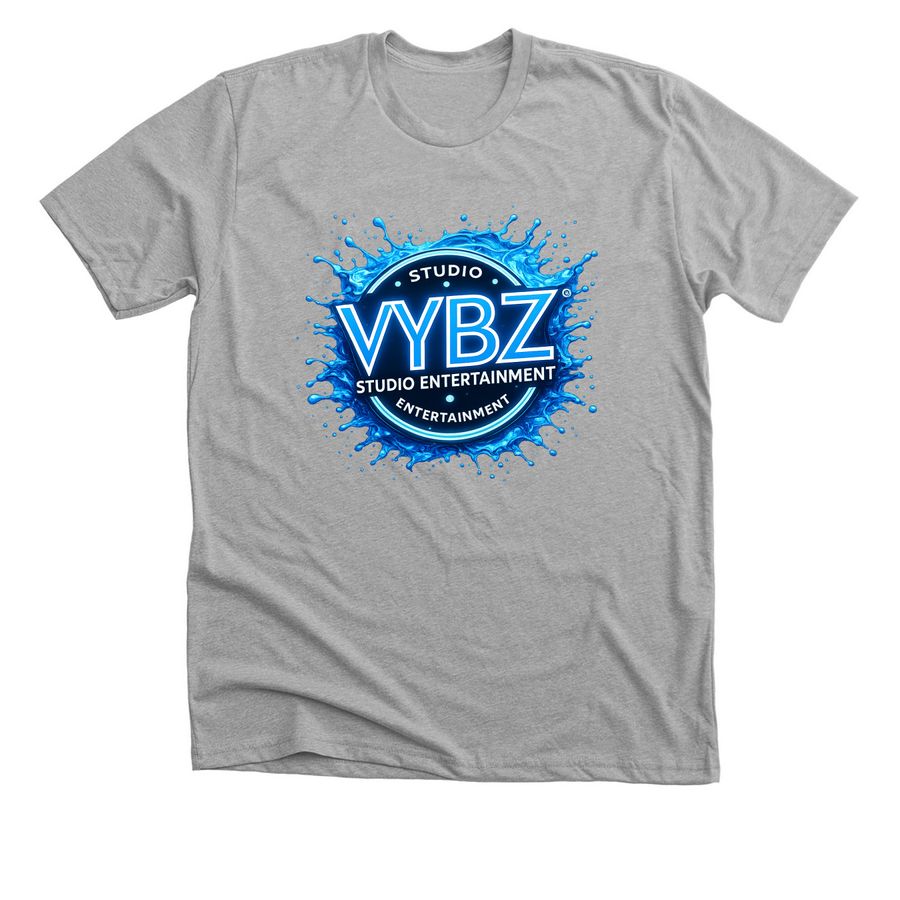 VYBZ STUDIO, a Athletic Heather Premium Unisex Tee