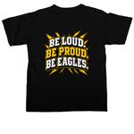 Apex Eagles Classic Tee, a Black Comfort Colors Unisex Tee (back-view)