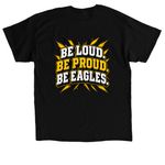Apex Eagles Classic Tee, a Black Classic Unisex Tee (back-view)
