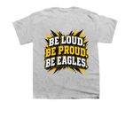 Apex Eagles Classic Tee, a Sport Grey Youth Unisex Tee (back-view)