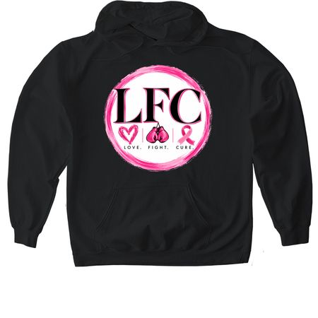 Team LFC, a Black Gildan Softstyle Pullover Hoodie