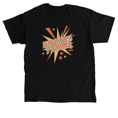 Amelia's FAmilia Race Shirt, a Black Classic Unisex Tee