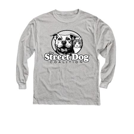 Long Sleeve Tees, a Sport Grey Youth Long Sleeve Tee