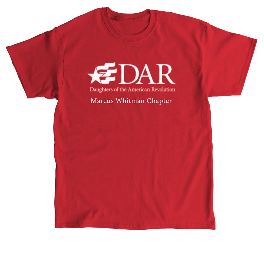 Marcus Whitman, RED shirts America 250, a Red Classic Unisex Tee
