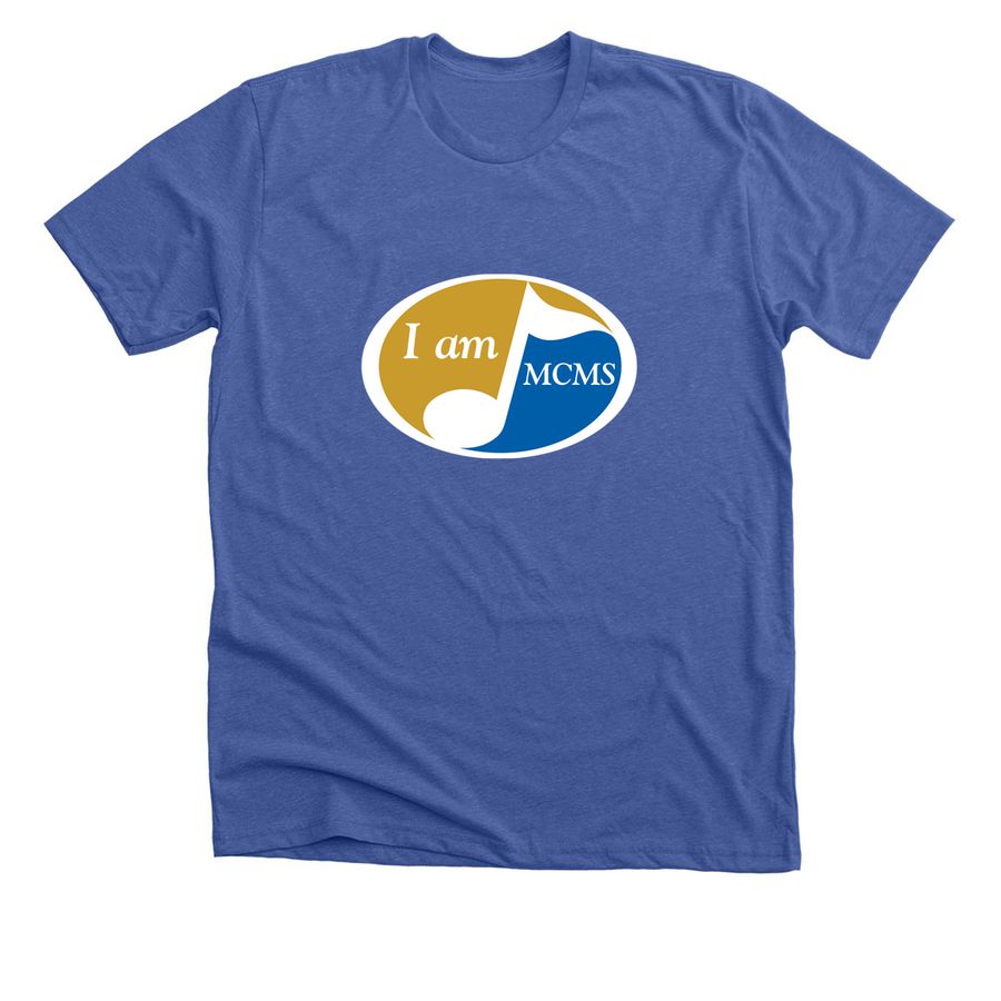 I am MCMS, a Solid True Royal Premium Unisex Tee