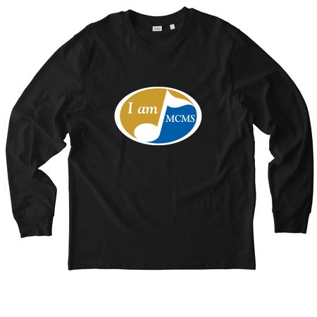 I am MCMS, a Black Stanley/Stella Unisex Creator 2.0 Long Sleeve Tee