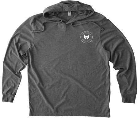 Grief & Joy Can Co-Exist (Grey), a Aluminum Grey Allmade Eco Triblend Hoodie Tee