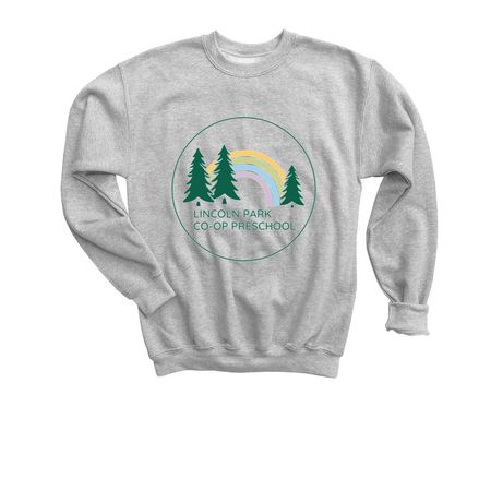 Lincoln Park Co-Op Preschool Adults and Youth, a Sport Grey Youth Crewneck Sweatshirt