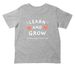 Learn and Grow at Glendale Heights, a Heather Toddler Tee
