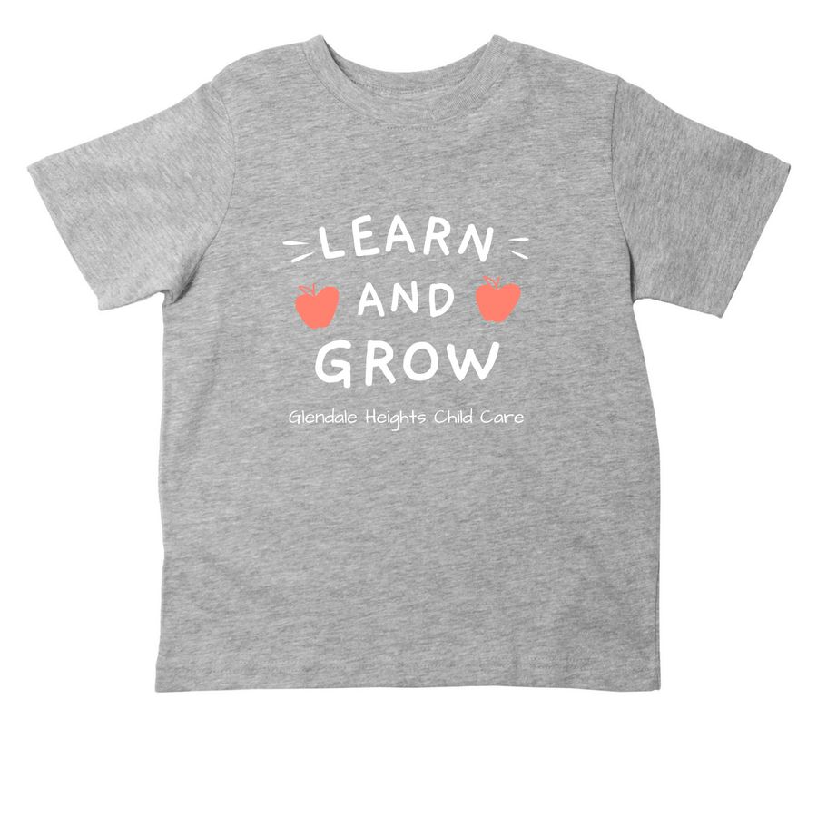 Learn and Grow at Glendale Heights, a Heather Toddler Tee