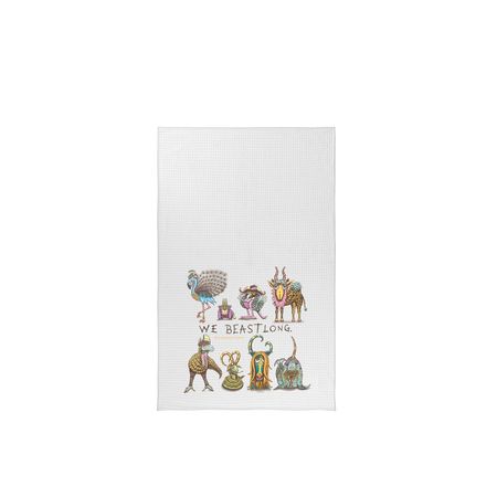 Kitchen Swag, a White Tea Towel