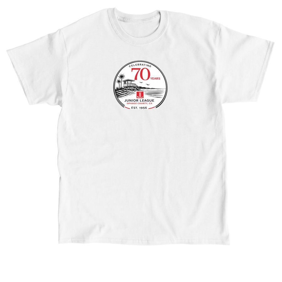 JLOCC 70th Anniversary ? Heritage, a White Classic Unisex Tee
