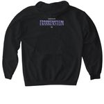 Frankenstein, a Black Gildan Softstyle Pullover Hoodie (back-view)