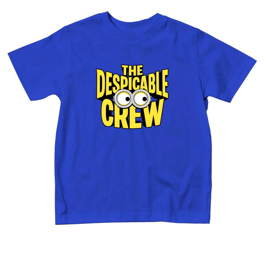 Isaac's Despicable Crew - Toddler Sizes, a Royal Blue Toddler Tee
