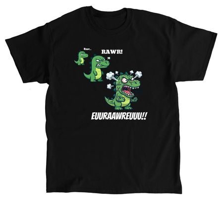 Rawr to the eurawreu, a Black Classic Unisex Tee