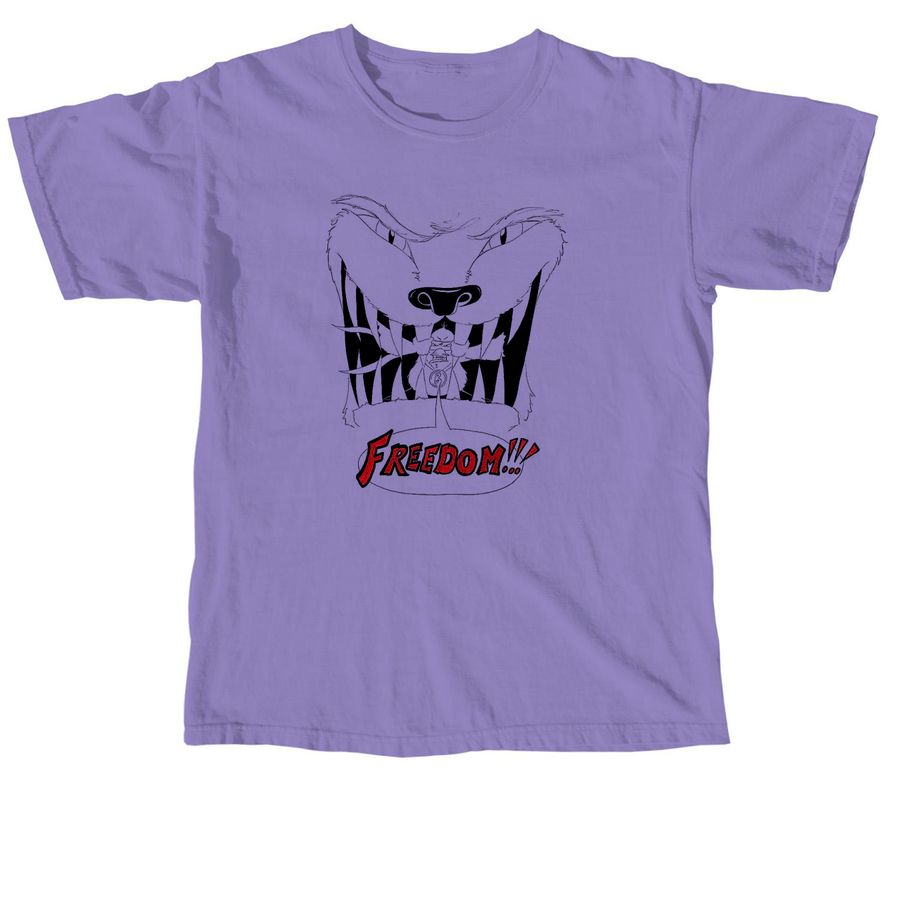 Free Wayland "X" Coleman, a Violet Comfort Colors Unisex Tee