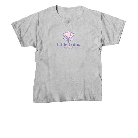 breathe and bloom tee, a Sport Grey Youth Unisex Tee
