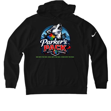 2026 EVENT GEAR, a Black Nike Club Fleece Pullover Hoodie