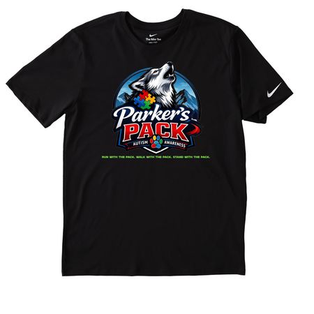 2026 EVENT GEAR, a Black Nike Dri-FIT Jersey Blend Performance Tee