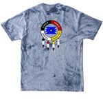 O?Maste? Win - Blue details, a Ocean Comfort Colors Colorblast Tee (back-view)