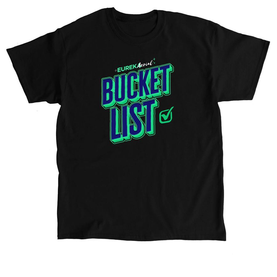 Bucket List 2026, a Black Classic Unisex Tee