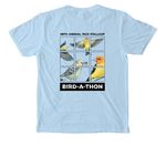 Point Blue 2026 Bird-A-Thon Pocket Tee, a Chambray Comfort Colors Pocket Tee (back-view)