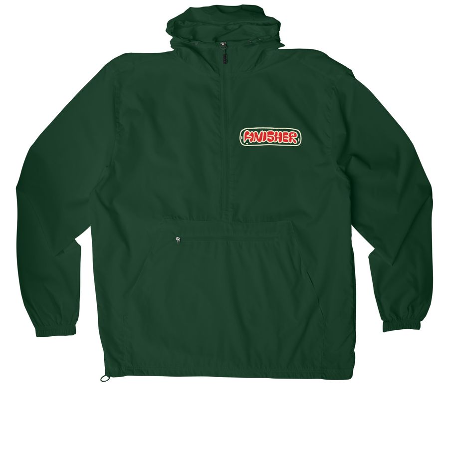 Adidas Chicago Marathon Jacket, a Forest Green Packable Anorak