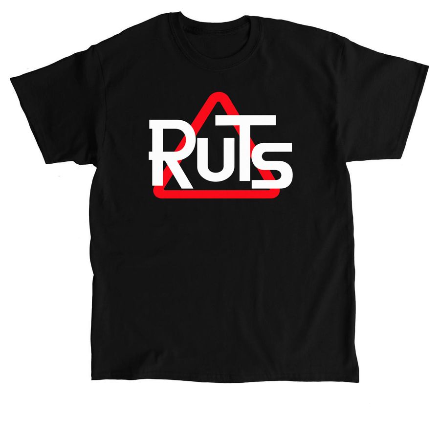 Official Ruts Classic Logo Black T Shirt&nbsp;, a Black Classic Unisex Tee