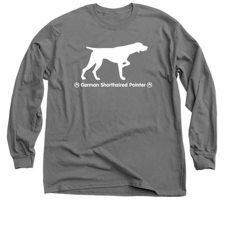 German Engineering Shirts, a Charcoal Classic Long Sleeve Tee