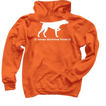 German Engineering Shirts, a Orange Pullover Hoodie