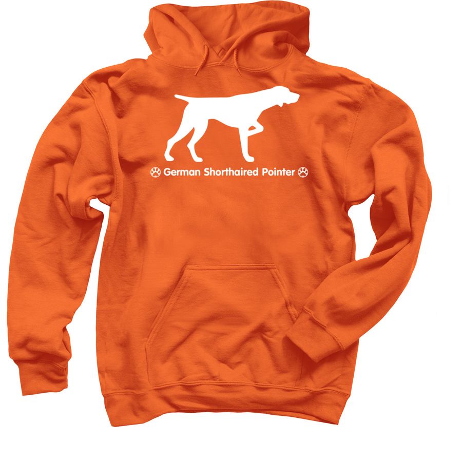 German Engineering Shirts, a Orange Pullover Hoodie
