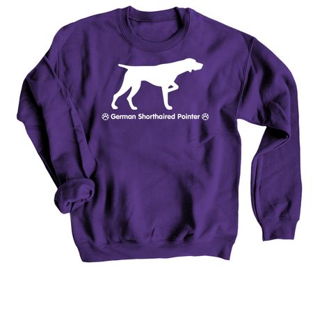 German Engineering Shirts, a Purple Crewneck Sweatshirt