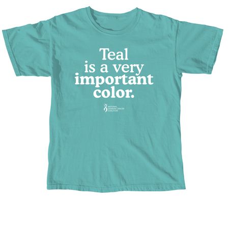 Wear Teal Day 2026, a Seafoam Comfort Colors Unisex Tee