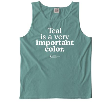 Wear Teal Day 2026, a Seafoam Comfort Colors Tank Top