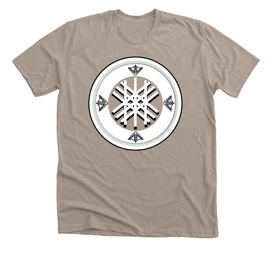 Web Of Wyrd, a Heather Stone Premium Unisex Tee