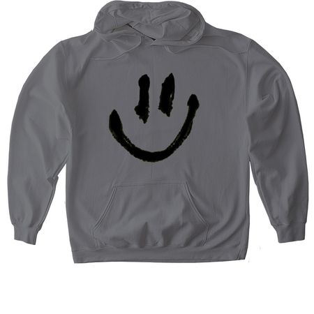 Oh Yeah, a Charcoal Gildan Softstyle Pullover Hoodie