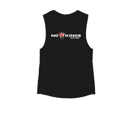 No Kings Women's Tanks, a Black Women's Muscle Tank