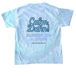 Tie-Dye/Calm Dahn, a Lagoon Youth Tie Dye Tee (back-view)