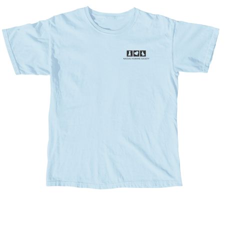 Rescue Routine Tee, a Chambray Comfort Colors Unisex Tee