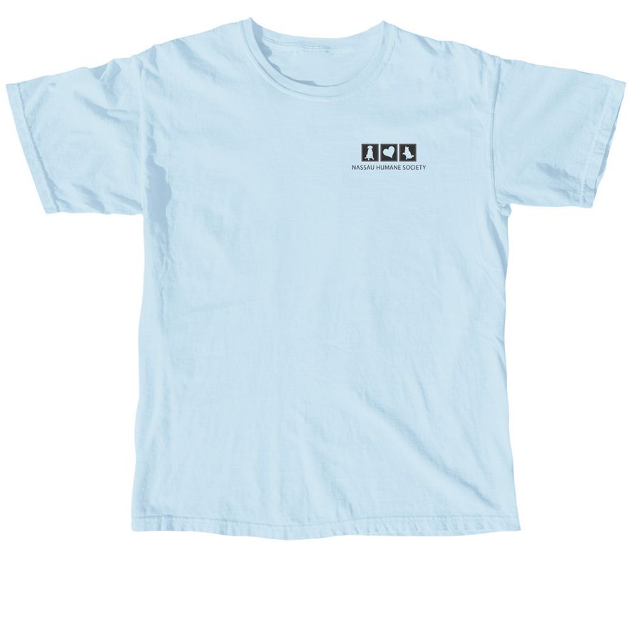 Rescue Routine Tee, a Chambray Comfort Colors Unisex Tee