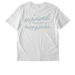Tasting Tee, a White Stanley/Stella Unisex Creator 2.0 Tee (back-view)