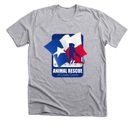 ARCC CLASSIC LOGO, a Athletic Heather Premium Unisex Tee