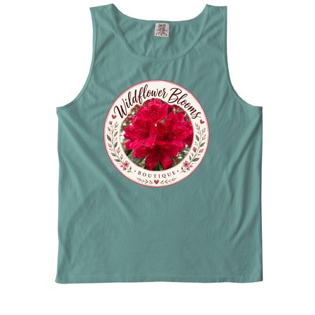 Wildflower Bloom Boutique, a Seafoam Comfort Colors Tank Top